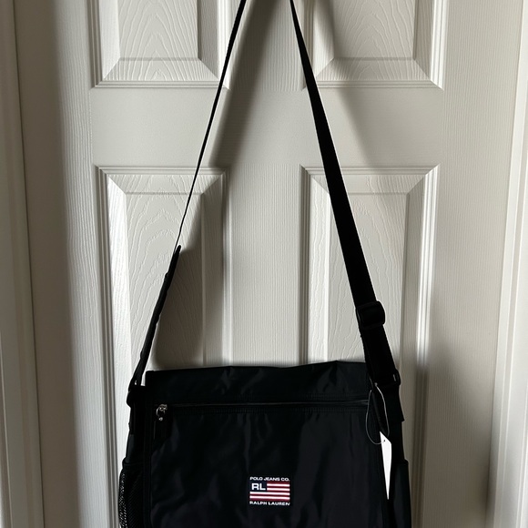 Vintage Ralph Lauren Polo Jean Company Nylon Messenger Bag - Picture 4 of 8